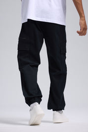 Pantalón Hombre Cargo Jogger Negro