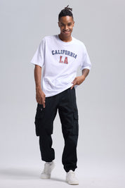 Pantalón Hombre Cargo Jogger Negro
