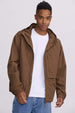 Chaqueta hombre cortaviento camel