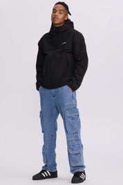 Chaqueta Hombre Cargo Negro