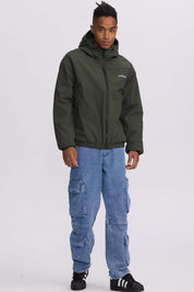 Chaqueta Hombre Cargo Verde Militar