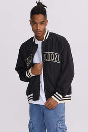 Chaqueta Hombre Cortaviento Negro