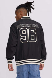 Chaqueta Hombre Cortaviento Negro