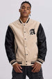 Chaqueta Hombre Versity Beige