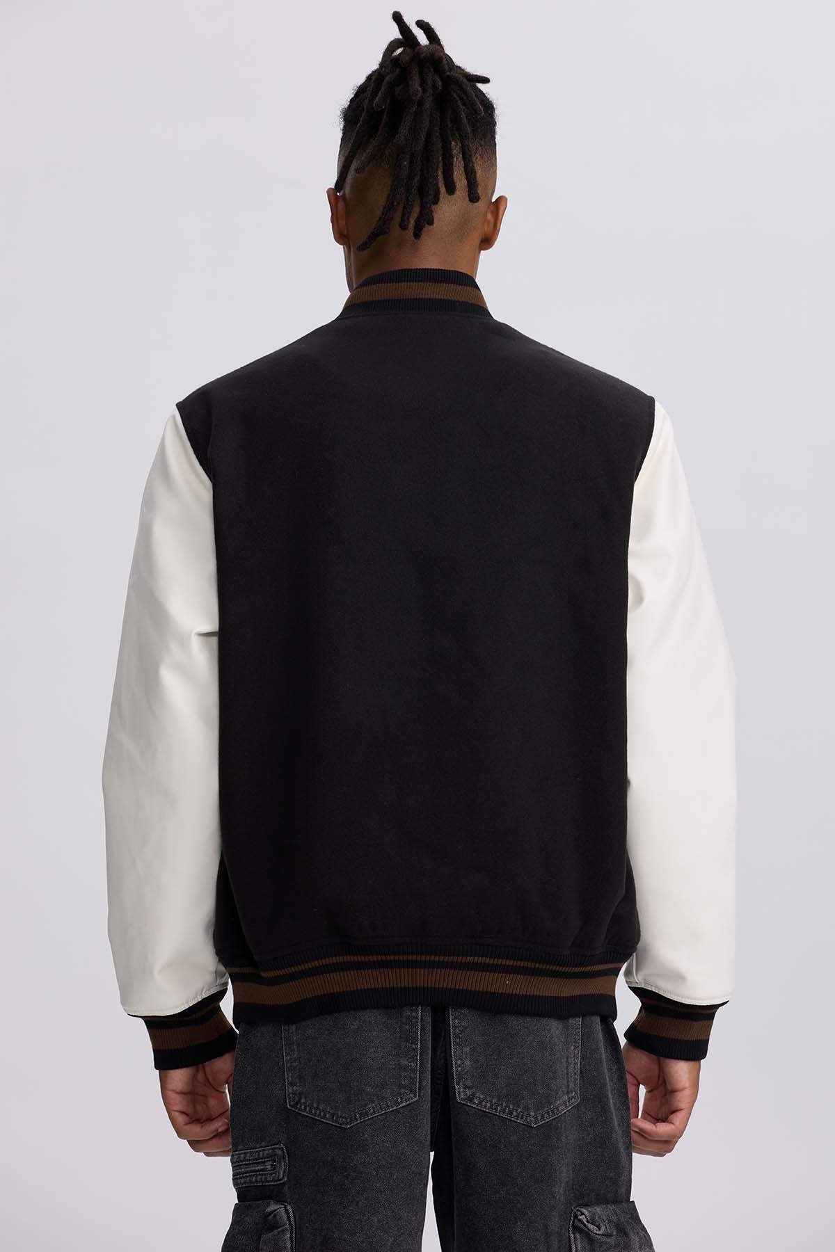 Chaqueta Hombre Versity Negro