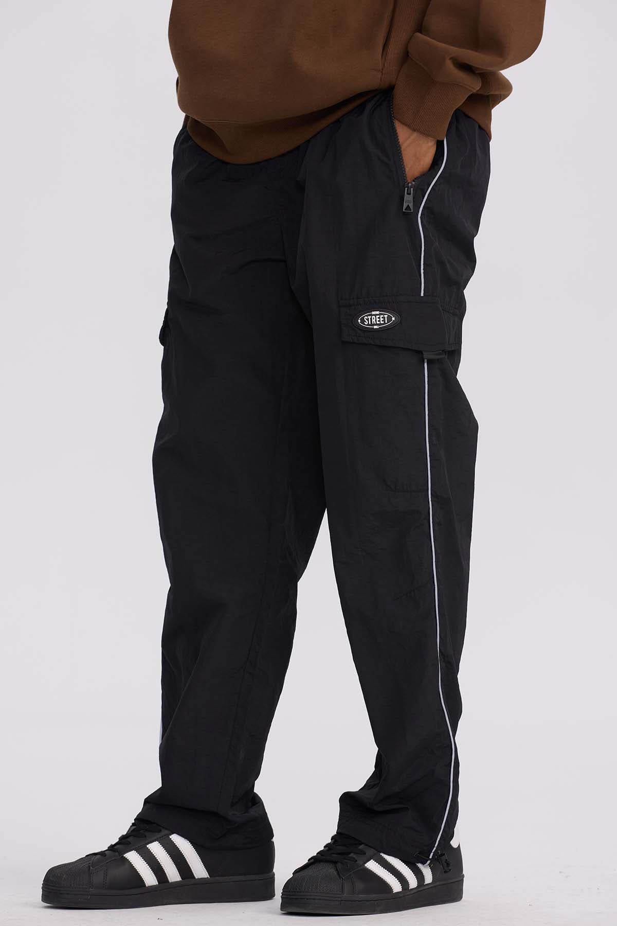 Pantalón Buzo Hombre Drill Negro
