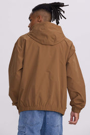 Chaqueta Hombre Cortaviento Camel