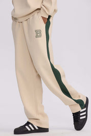 Pantalón Buzo Hombre Calce Recto Beige