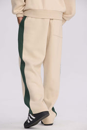 Pantalón Buzo Hombre Calce Recto Beige
