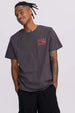 Polera Hombre Doble Print Marengo