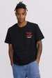 Polera Hombre Doble Print Negro
