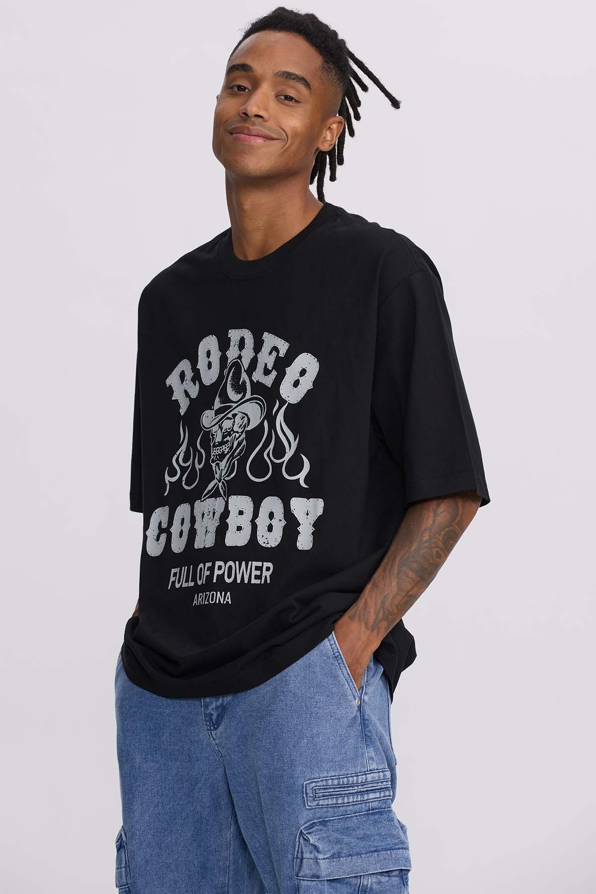 Polera Hombre Central West Negro