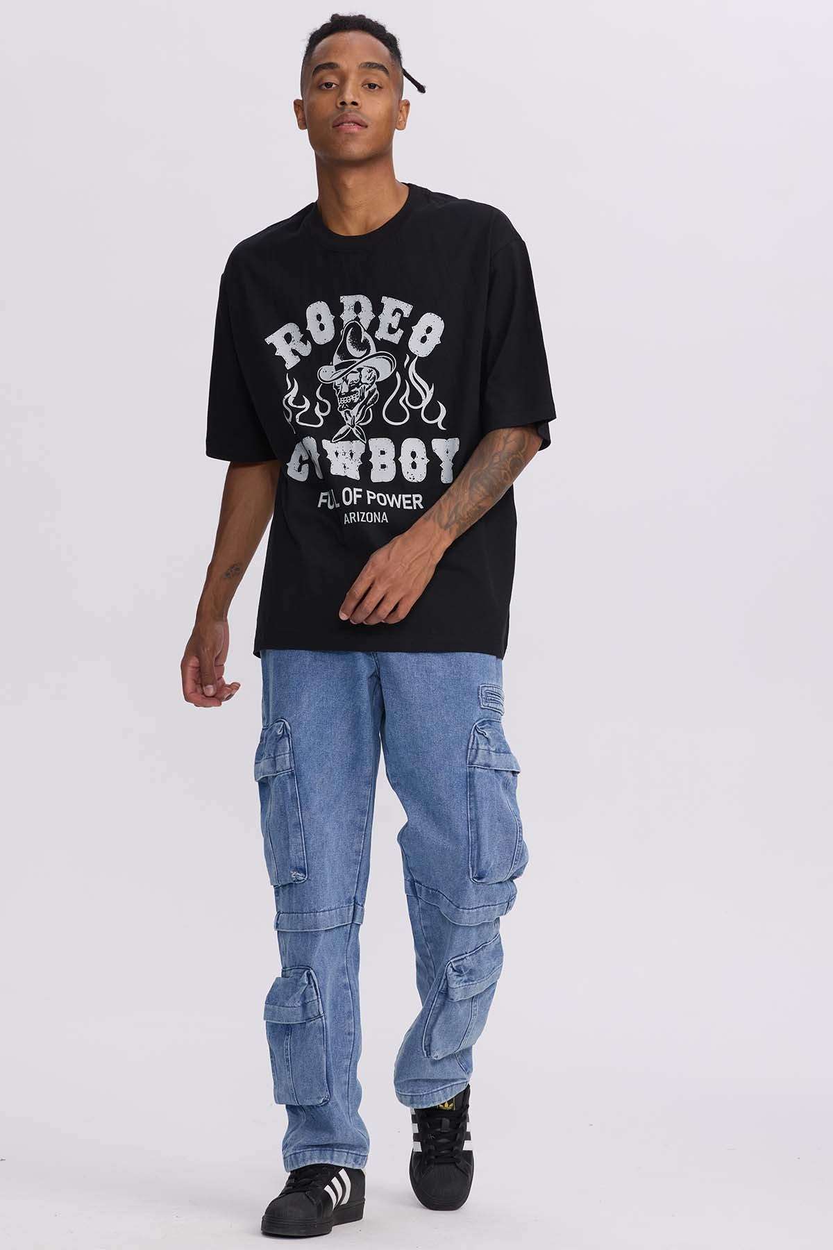 Polera Hombre Central West Negro