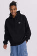 Polerón Hombre Hoodie Aplicación Negro