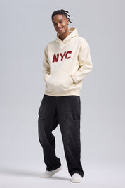 Polerón Hombre Hoodie Beige