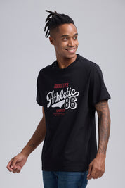 Polera Hombre Print Posicional Negro