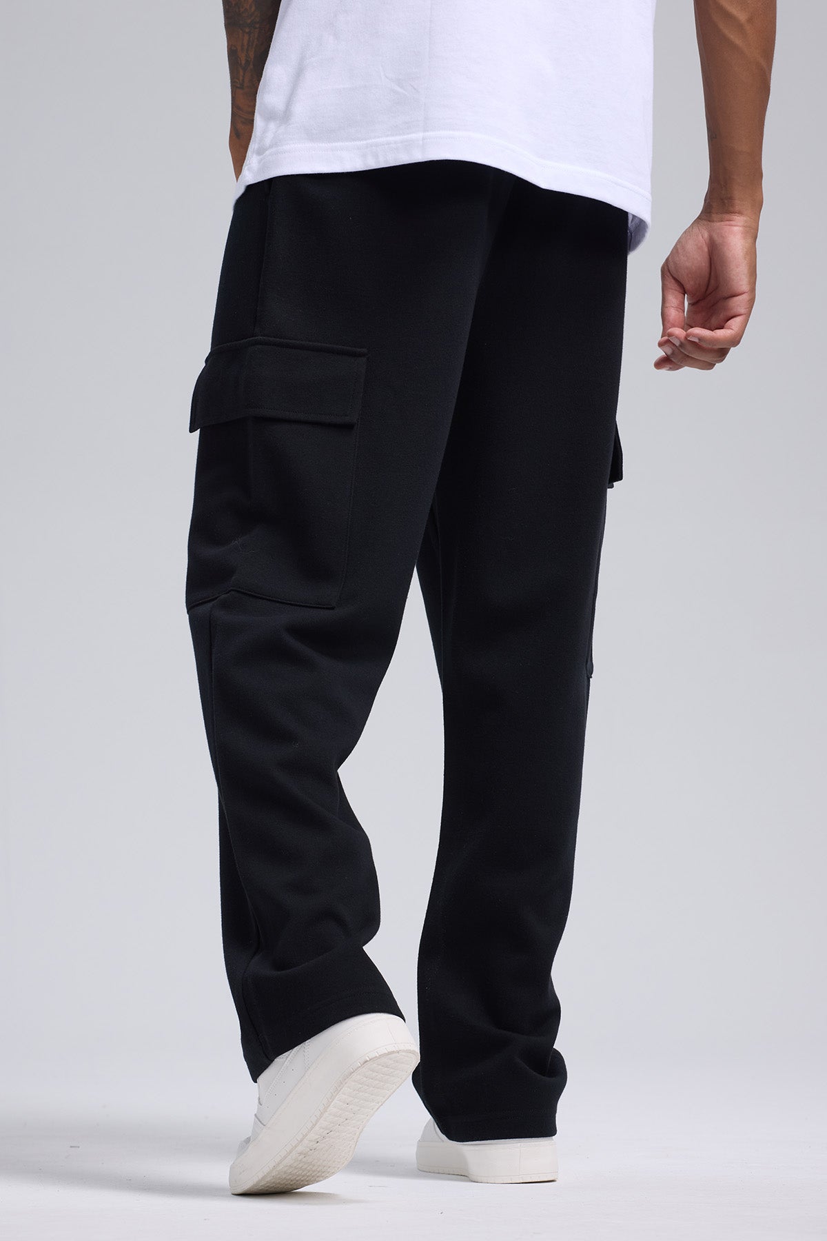 Pantalón Hombre Cargo Negro
