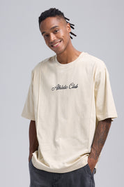Polera Hombre Corte Beige Claro