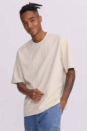 Polera Hombre Loose Fit Beige