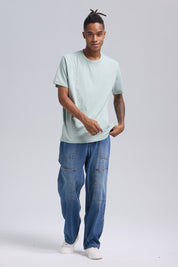 Polera Hombre Loose Fit Verde
