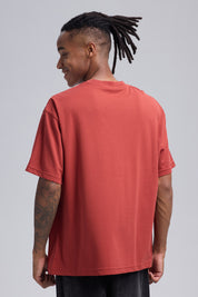 Polera Hombre Loose Fit Ocre
