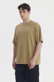 Polera Hombre Loose Fit Kaki