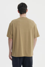 Polera Hombre Loose Fit Kaki