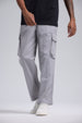 Pantalón Hombre Cargo Taslan Gris