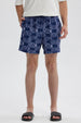 Short de Baño Hombre Full Print Azul