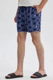 Short de Baño Hombre Full Print Azul