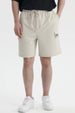 Bermuda Hombre Textura Beige