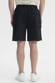 Bermuda Hombre Textura Negro