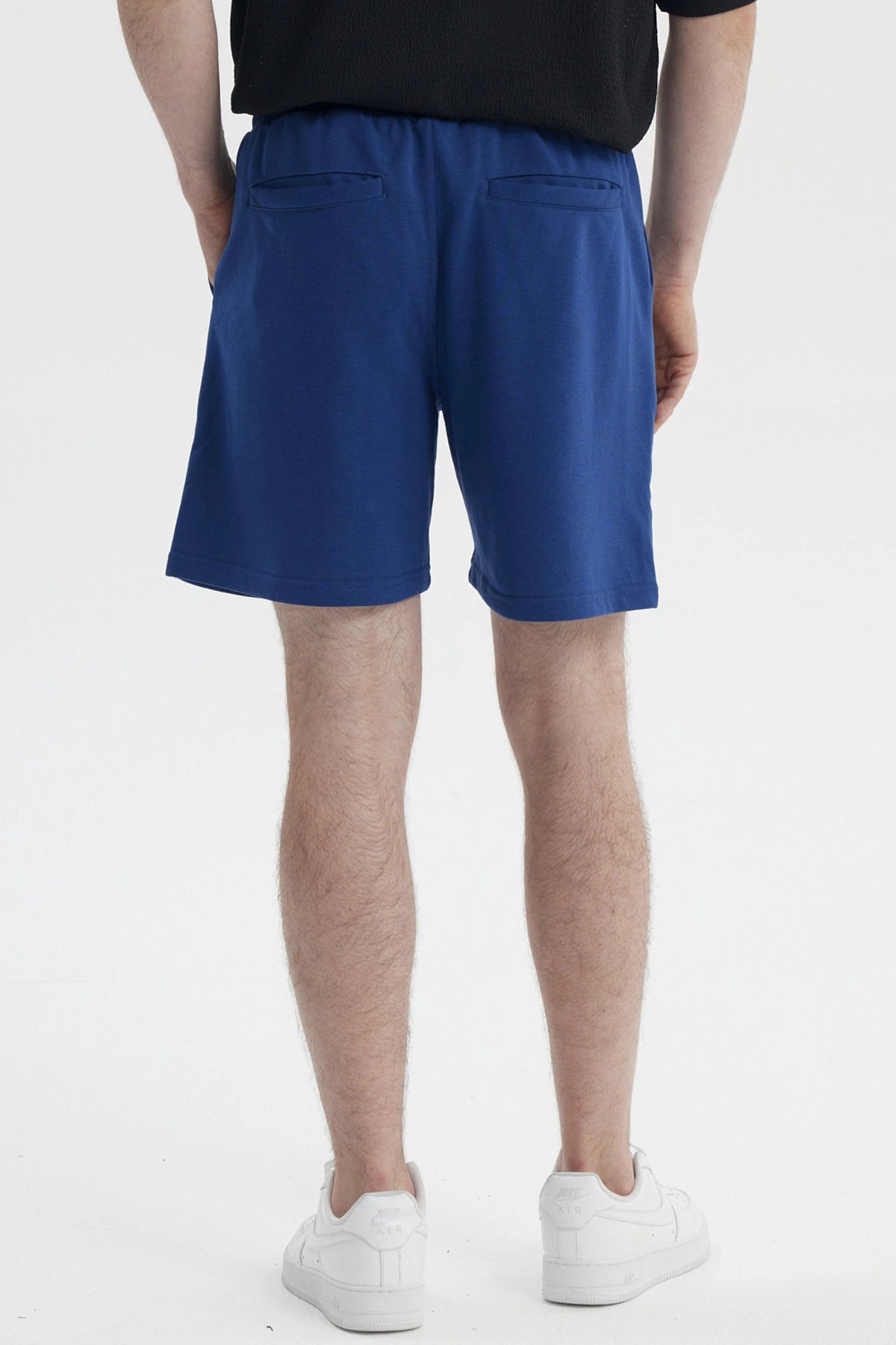 Bermuda Hombre Franela Rider Azul