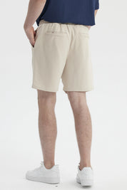 Bermuda Hombre Franela Rider Beige