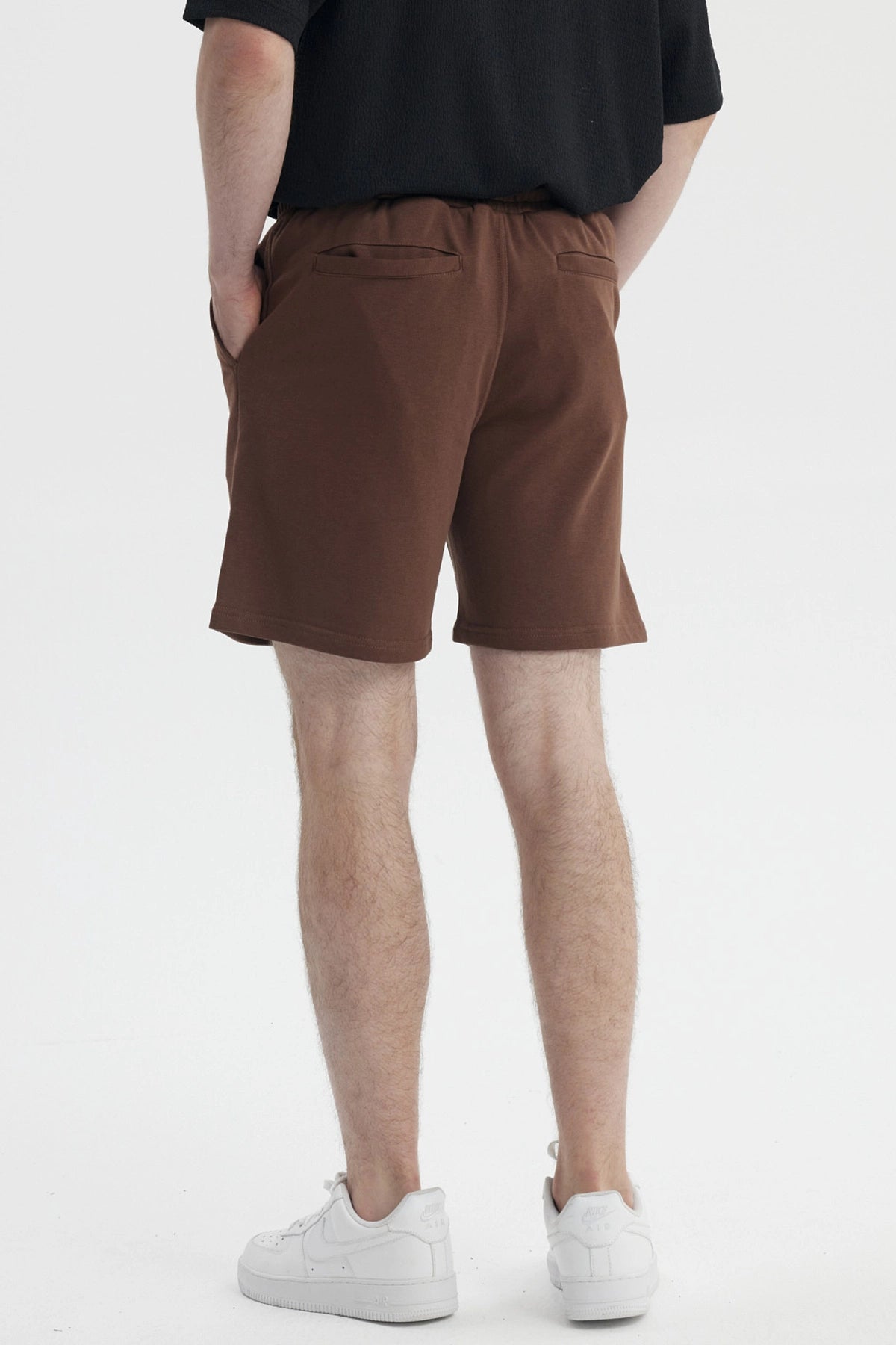 Bermuda Hombre Franela Rider Chocolate