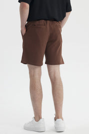 Bermuda Hombre Franela Rider Chocolate