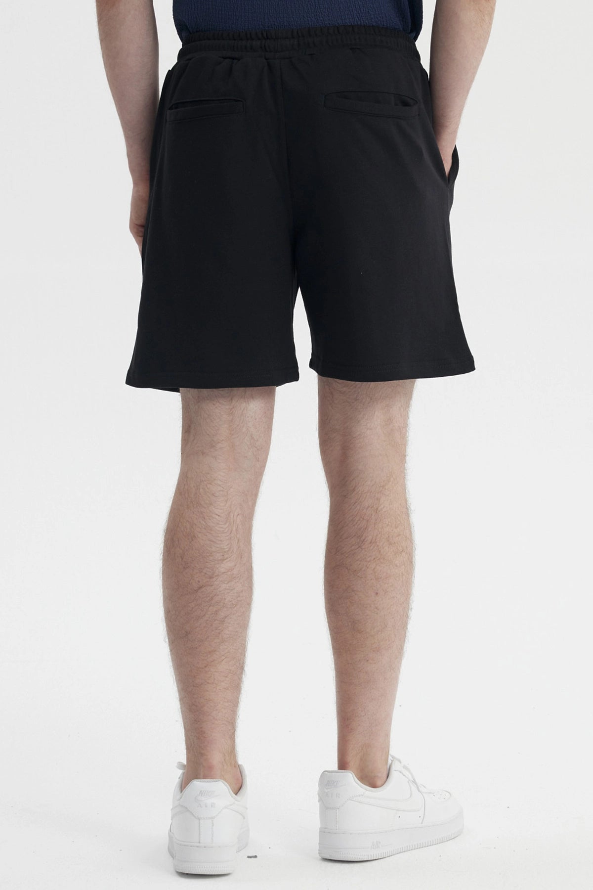 Bermuda Hombre Franela Rider Negro