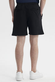 Bermuda Hombre Franela Rider Negro