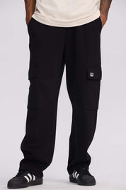 Pantalón Buzo Hombre Cargo Negro