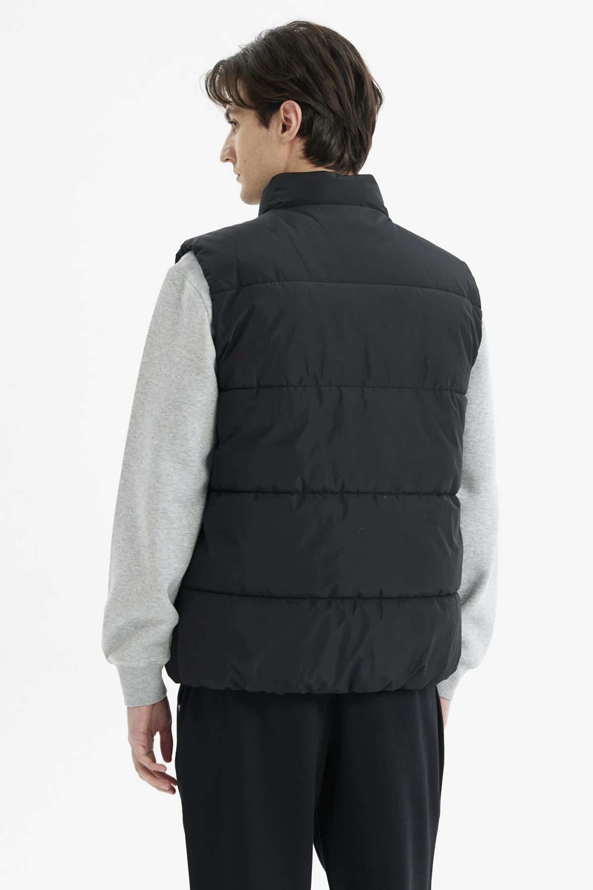 Parka Hombre Puffa Lisa Negro