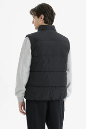 Parka Hombre Puffa Lisa Negro