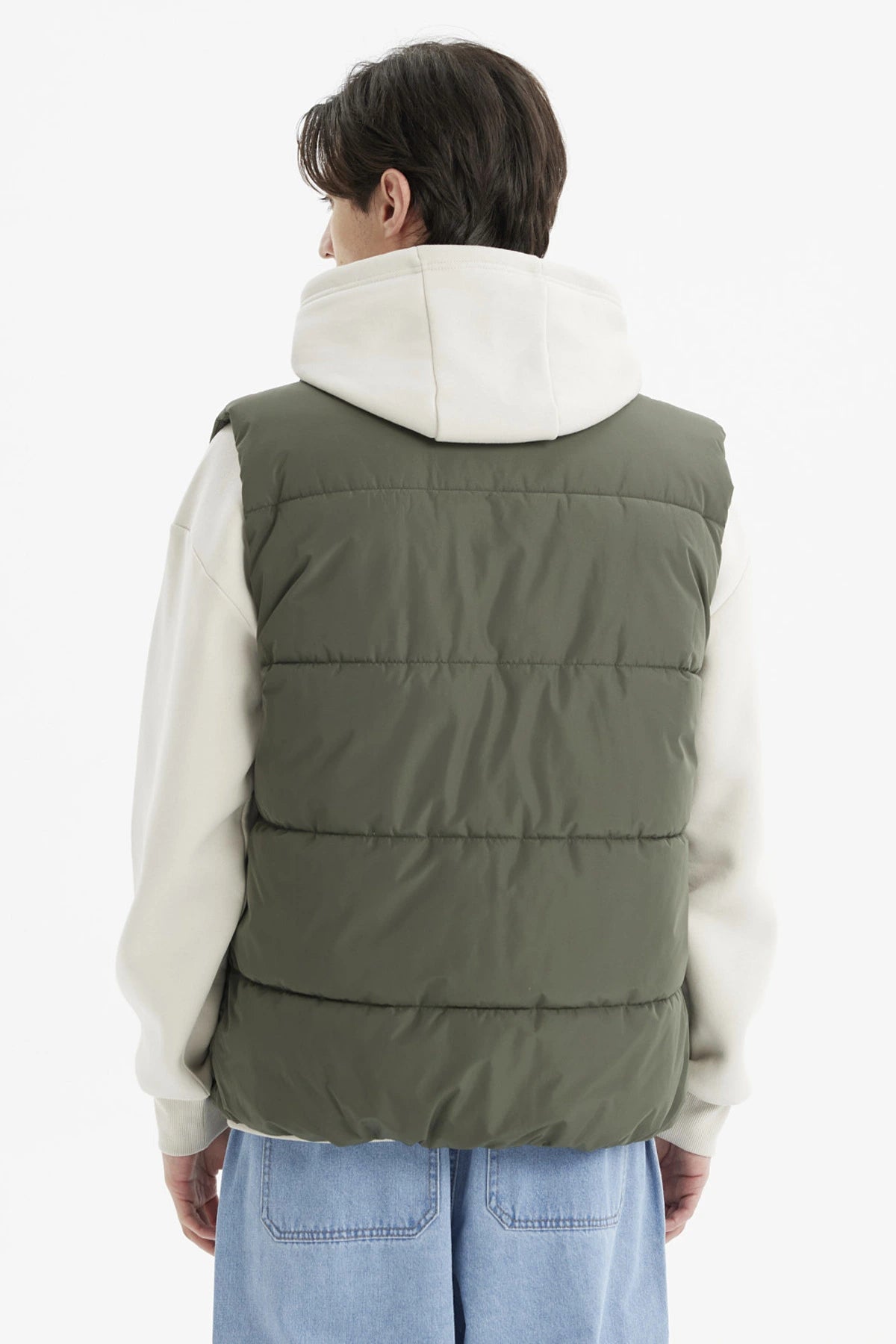 Parka Hombre Puffa Lisa Verde Militar