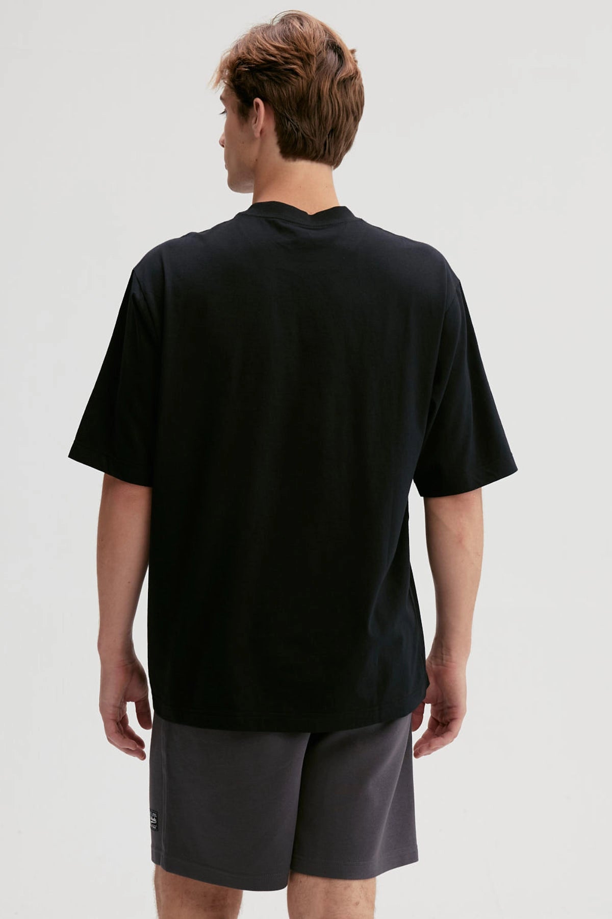 Polera Hombre Print Negro