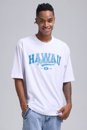 Polera Hombre Print Sport Blanco