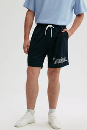 Bermuda Hombre Deportivo Azul