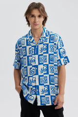 Camisa Hombre Full Rapport Celeste