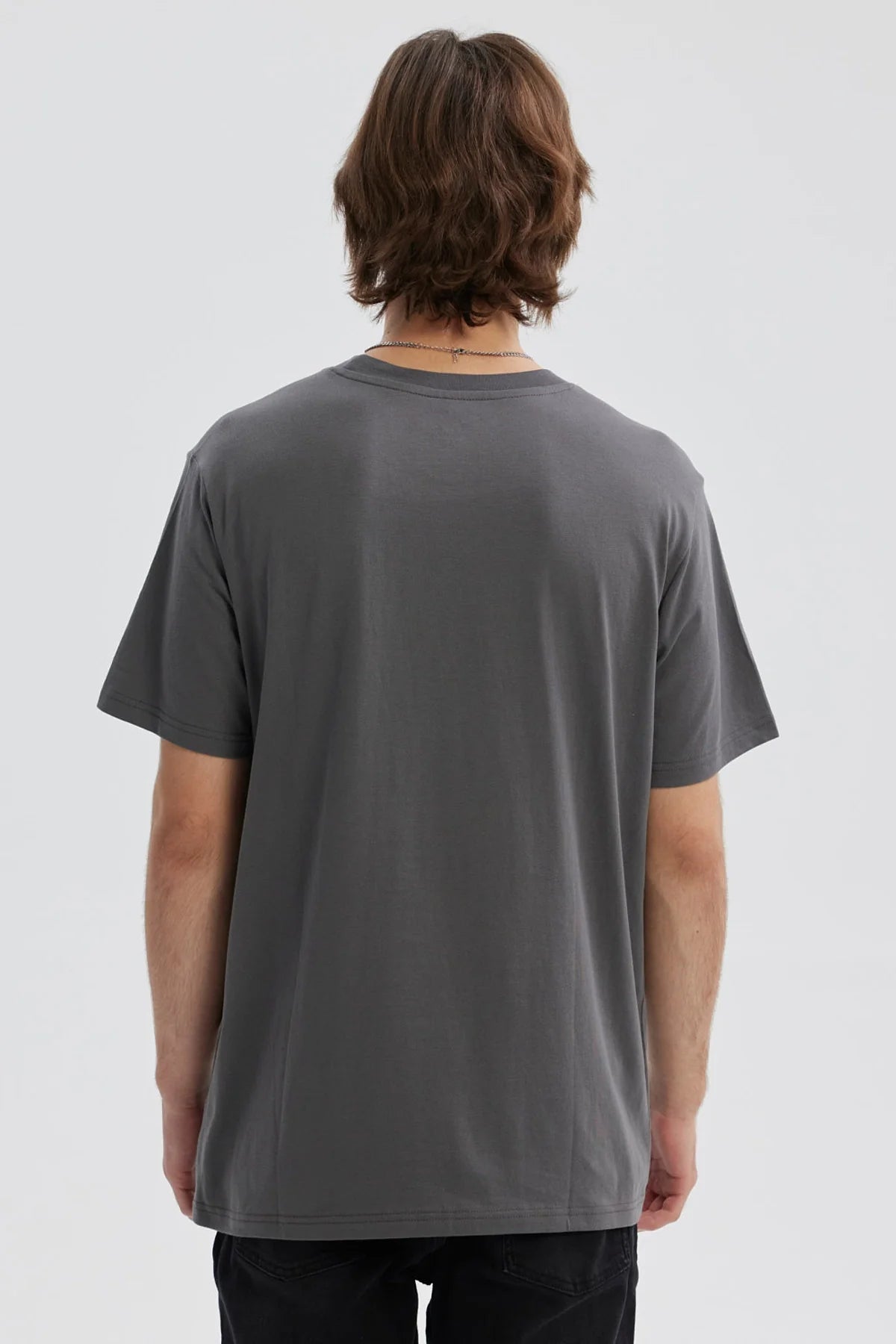 Polera Hombre Print Posicional Gris