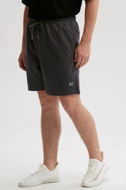 Bermuda Hombre Textura Con Bolsillo Marengo