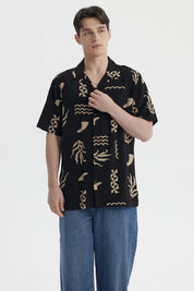 Camisa Hombre Rapport Negro