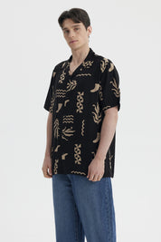 Camisa Hombre Rapport Negro